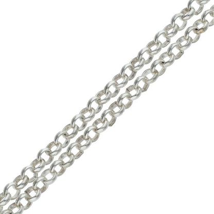 Chrome Hearts Roll Chain 18 Silver Necklace Size 18INCH