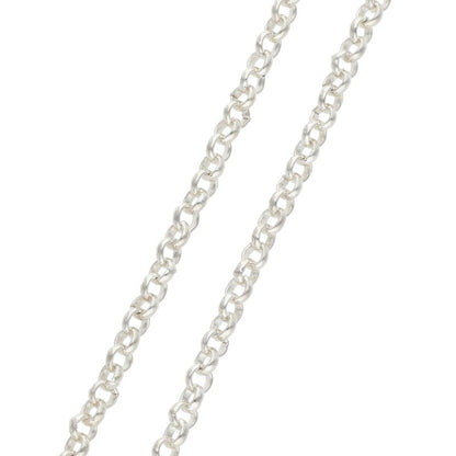 Chrome Hearts Roll Chain 24 Silver Necklace Size 24INCH