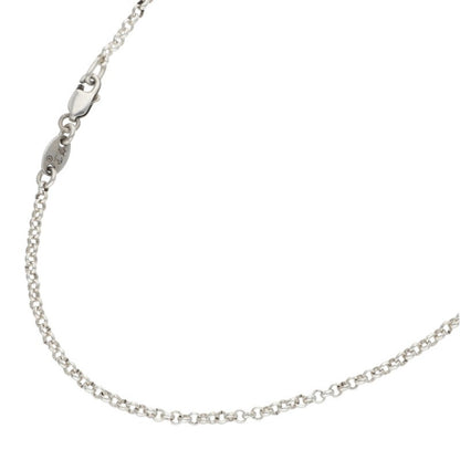 Chrome Hearts Old Silver Roll Chain Necklace Size 32INCH