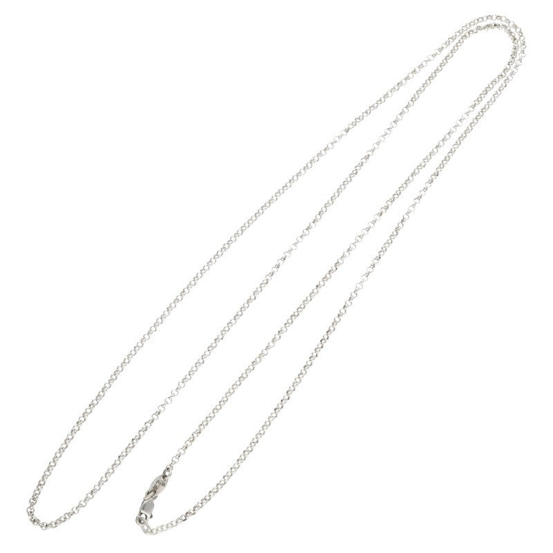 Chrome Hearts Old Silver Roll Chain Necklace Size 32INCH