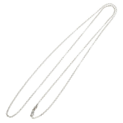 Chrome Hearts Old Silver Roll Chain Necklace Size 32INCH