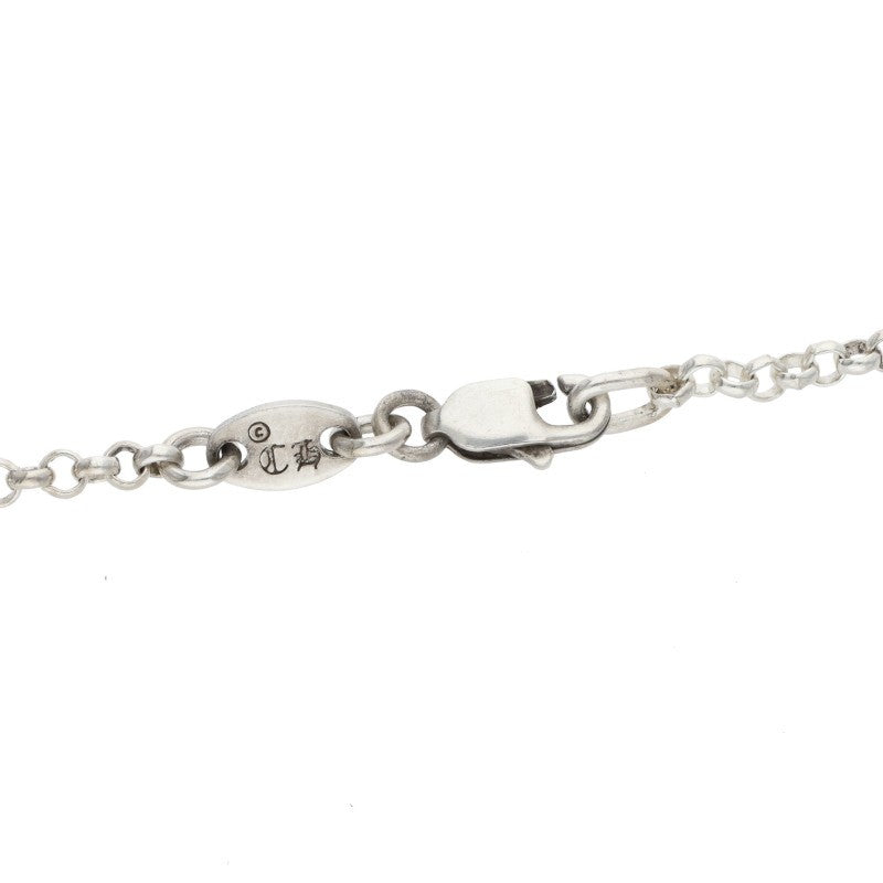 Chrome Hearts Old Silver Roll Chain Necklace Size 32INCH
