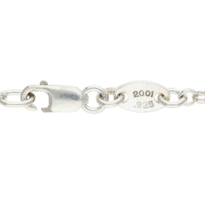 Chrome Hearts Roll Chain Silver Necklace Size 24INCH