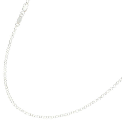 Chrome Hearts Roll Chain Silver Necklace Size 24INCH