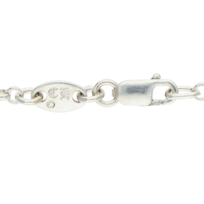 Chrome Hearts Roll Chain Silver Necklace Size 20INCH