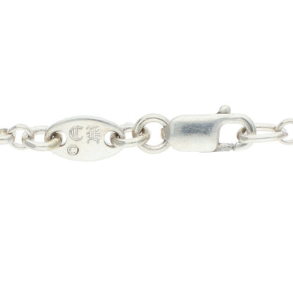 Chrome Hearts Roll Chain Silver Necklace Size 20INCH