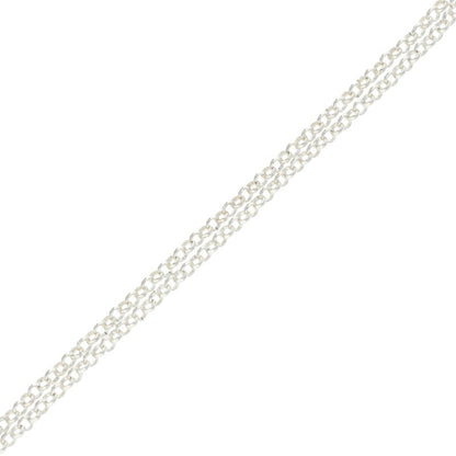 Chrome Hearts Roll Chain Silver Necklace Size 20INCH