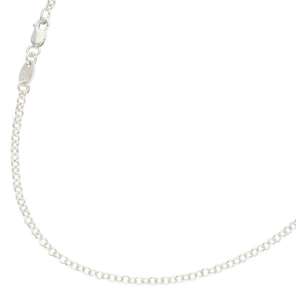 Chrome Hearts Roll Chain Silver Necklace Size 18INCH