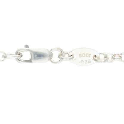 Chrome Hearts Roll Chain Silver Necklace Size 18INCH