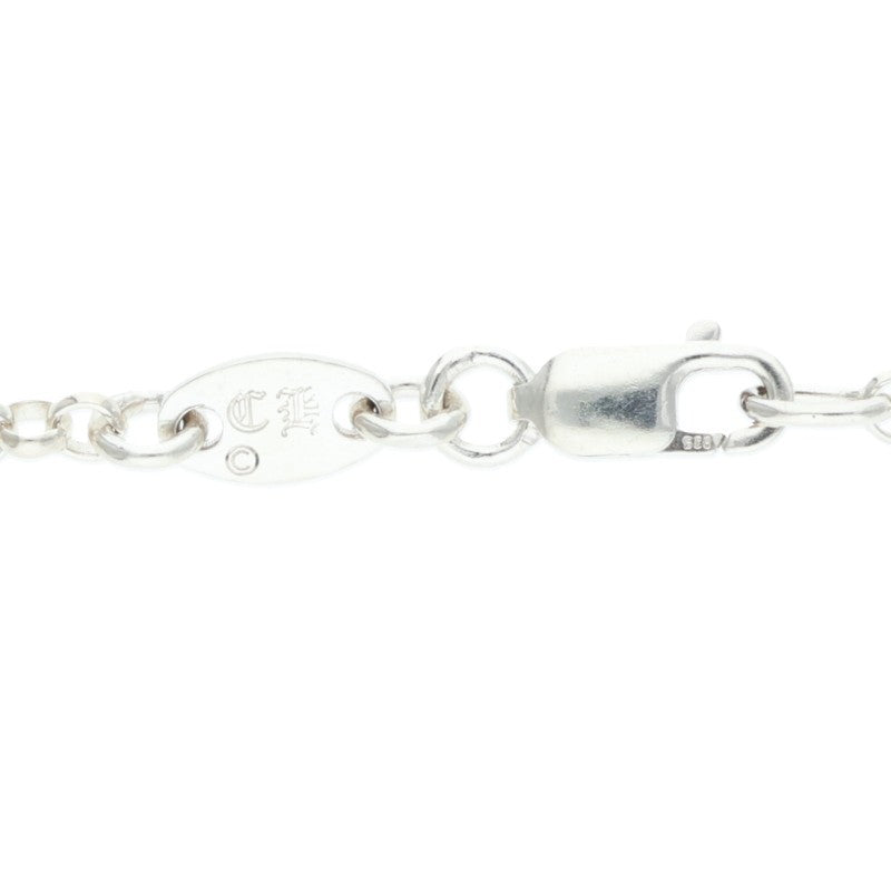 Chrome Hearts Roll Chain Silver Necklace Size 20INCH