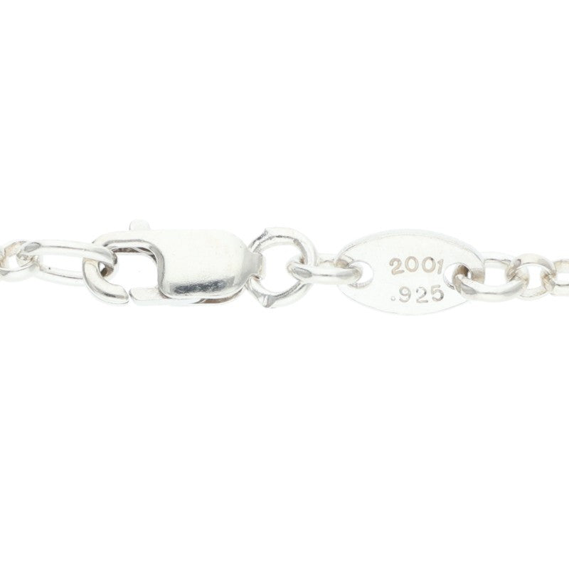 Chrome Hearts Roll Chain Silver Necklace Size 20INCH
