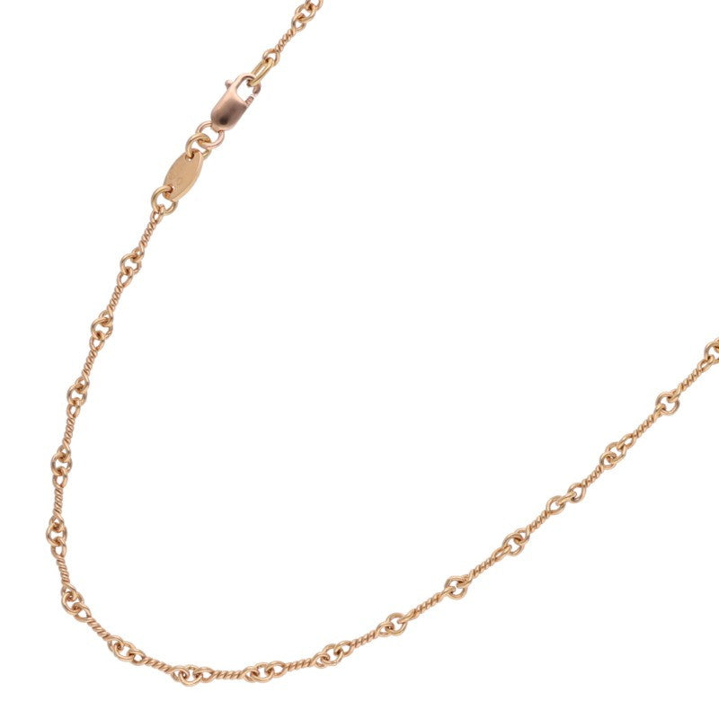 Chrome Hearts 22K Twisted Chain Necklace Yellow Size 18INCH