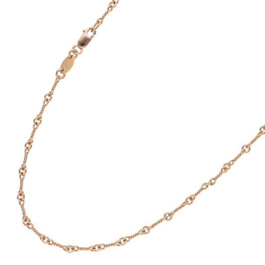 Chrome Hearts 22K Twisted Chain Necklace Yellow Size 18INCH
