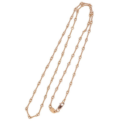Chrome Hearts 22K Twisted Chain Necklace Yellow Size 18INCH