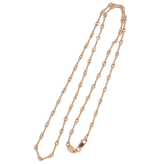Chrome Hearts 22K Twisted Chain Necklace Yellow Size 18INCH