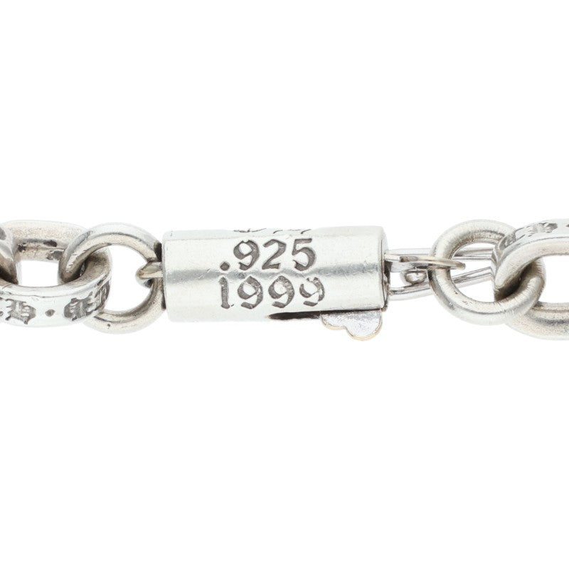 Chrome Hearts Paper Chain Silver Necklace Size 16INCH