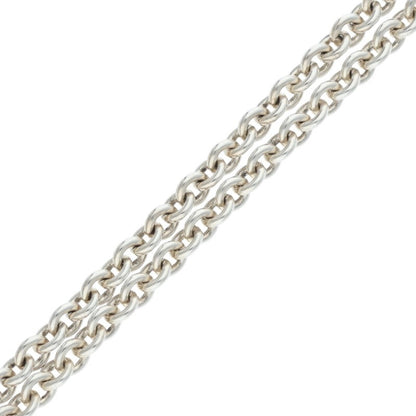 Chrome Hearts NE Chain Silver Necklace Size 20INCH