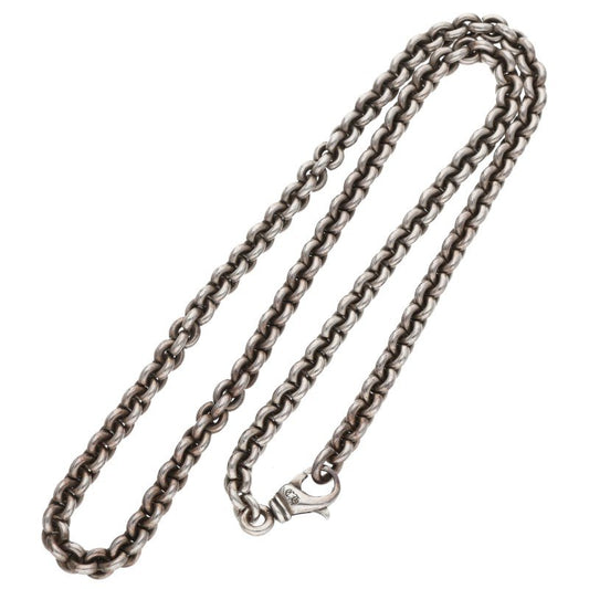 Chrome Hearts RS Loop Chain Silver Necklace Size 20 Inch