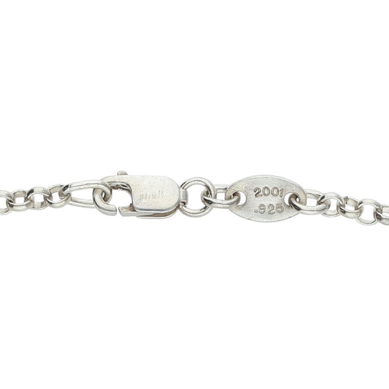 Chrome Hearts 925 Silver Roll Chain Necklace Size 20INCH