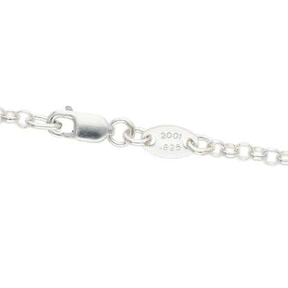 Chrome Hearts Roll Chain Silver Necklace Size 24INCH