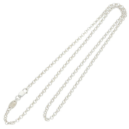 Chrome Hearts Sterling Silver Chain Necklace Size 18INCH