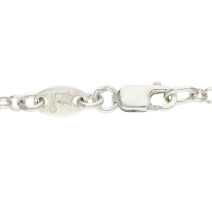 Chrome Hearts Sterling Silver Chain Necklace Size 18INCH
