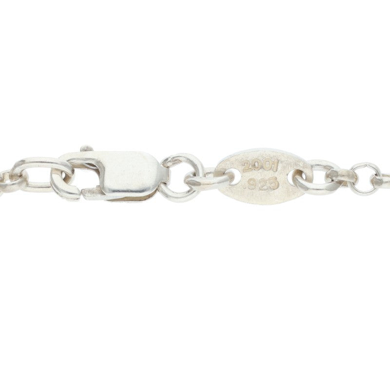 Chrome Hearts Sterling Silver Chain Necklace Size 18INCH
