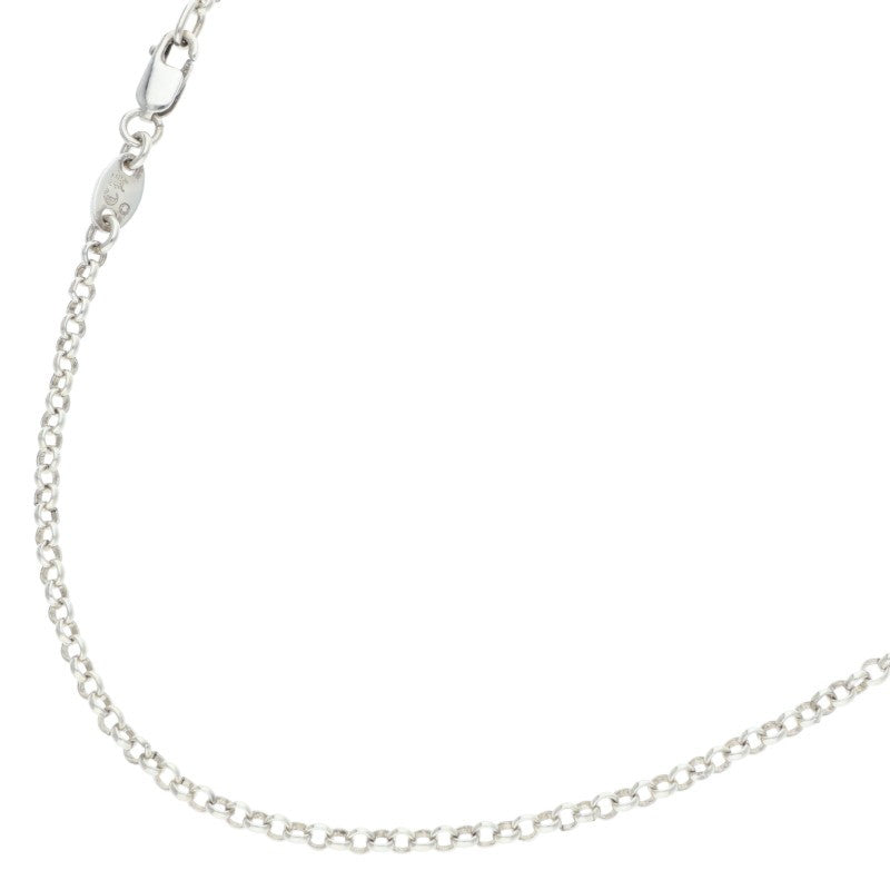Chrome Hearts Sterling Silver Chain Necklace Size 18INCH