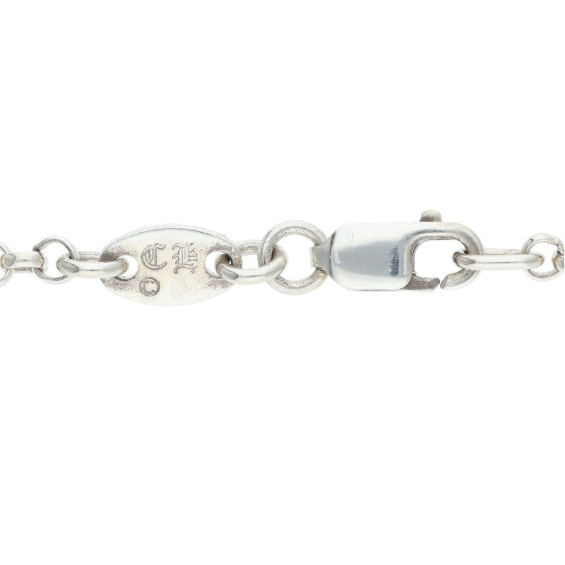 Chrome Hearts Sterling Silver Chain Necklace Size 18INCH