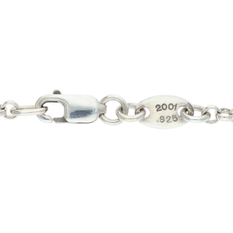 Chrome Hearts Sterling Silver Chain Necklace Size 18INCH