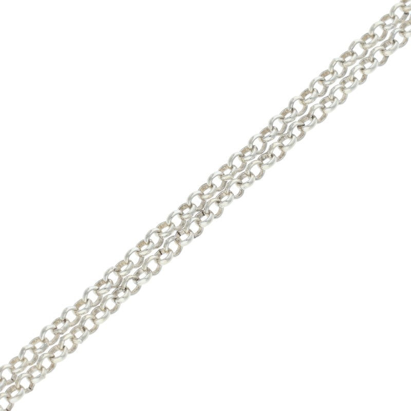 Chrome Hearts Sterling Silver Chain Necklace Size 18INCH