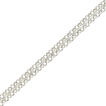 Chrome Hearts Sterling Silver Chain Necklace Size 18INCH