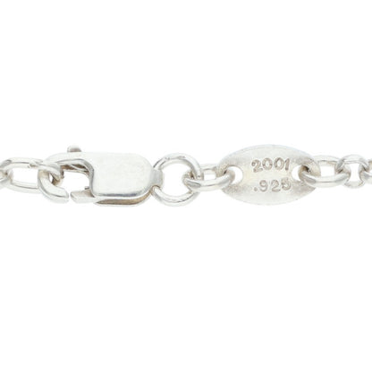 Chrome Hearts Sterling Silver Chain Necklace Size 18INCH