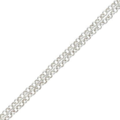 Chrome Hearts Sterling Silver Chain Necklace Size 18INCH