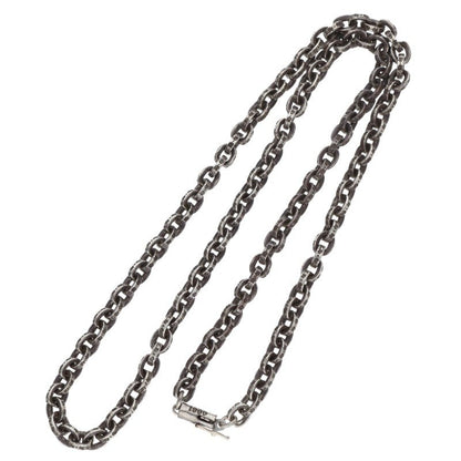 Chrome Hearts Paper Chain Silver 925 Necklace Size 20INCH