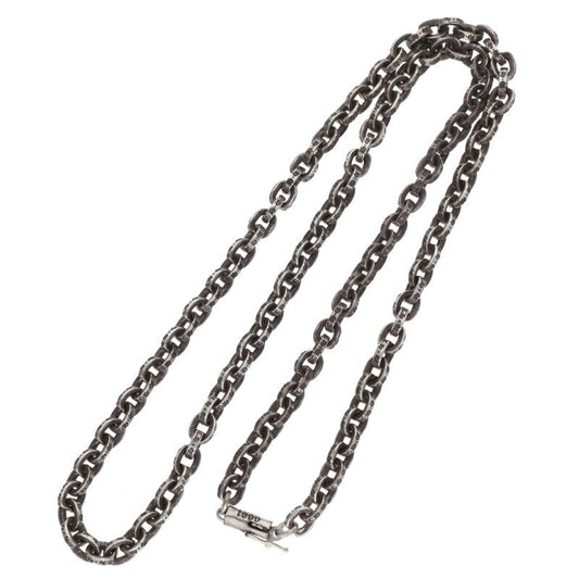 Chrome Hearts Paper Chain Silver 925 Necklace Size 20INCH