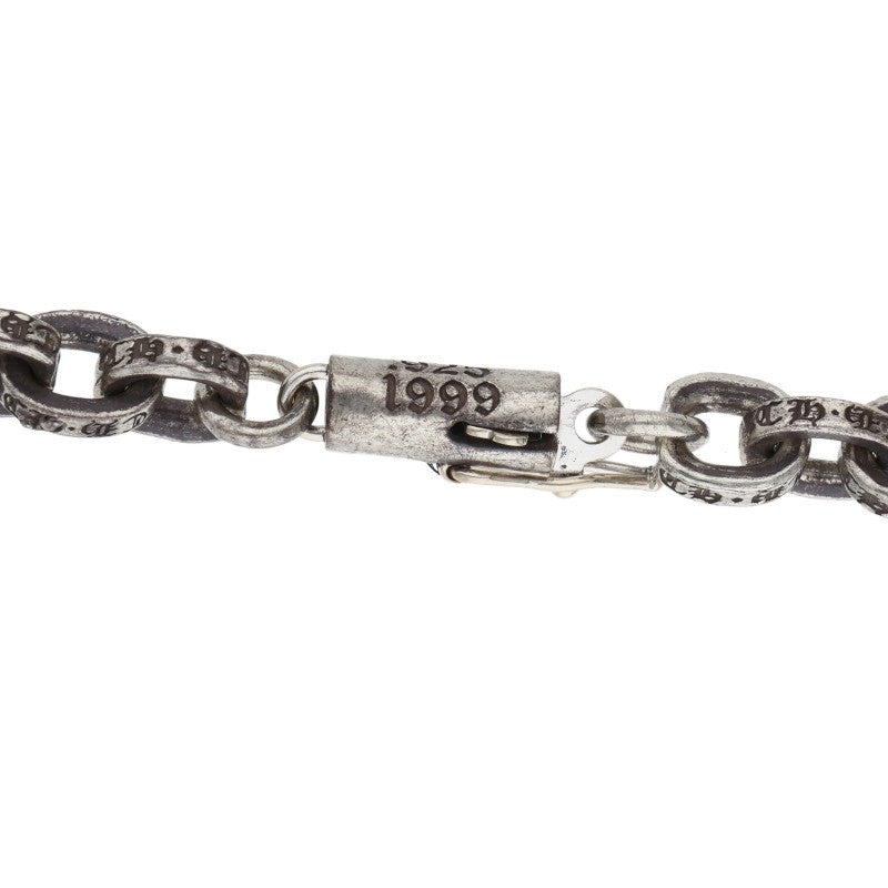 Chrome Hearts Paper Chain Silver 925 Necklace Size 20INCH