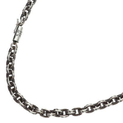 Chrome Hearts Paper Chain Silver 925 Necklace Size 24INCH