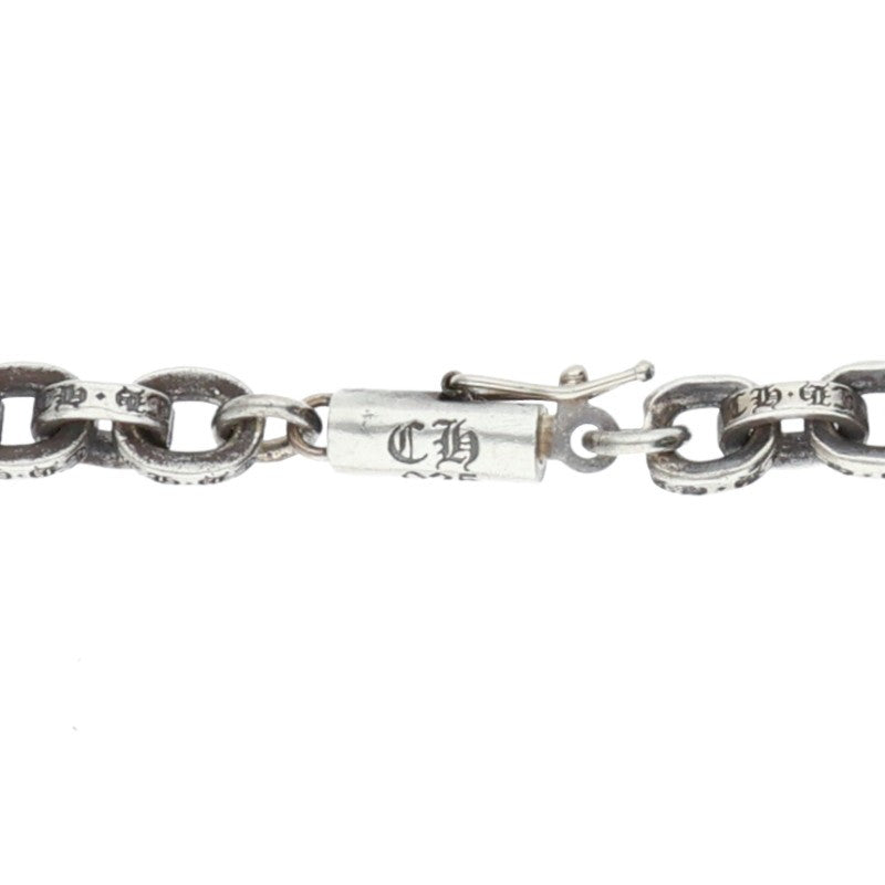 Chrome Hearts Paper Chain Silver 925 Necklace Size 24INCH