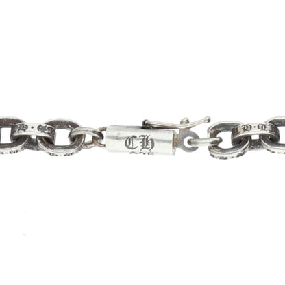 Chrome Hearts Paper Chain Silver 925 Necklace Size 24INCH