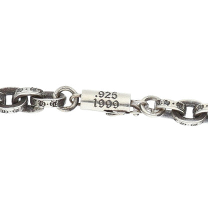 Chrome Hearts Paper Chain Silver 925 Necklace Size 24INCH