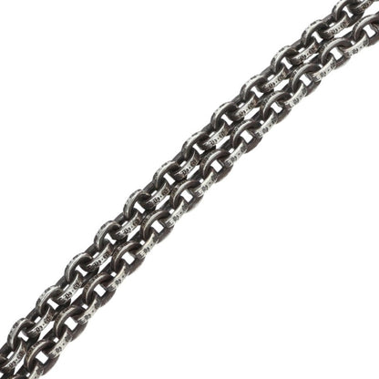 Chrome Hearts Paper Chain Silver 925 Necklace Size 24INCH