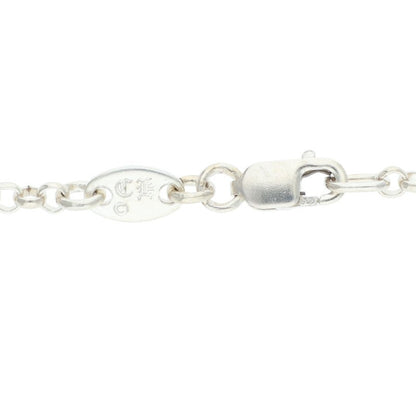 Chrome Hearts Roll Chain Silver 925 Necklace Size 20INCH