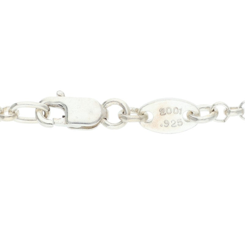 Chrome Hearts Roll Chain Silver 925 Necklace Size 20INCH