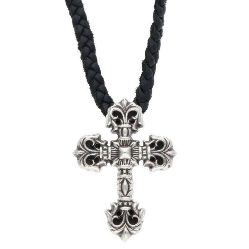 Chrome Hearts Filigree Cross XS Black Silver Size ONE SIZE