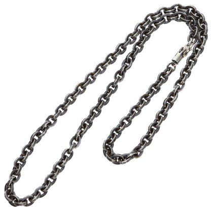Chrome Hearts Paper Chain 925 Silver Necklace Size 18 Inch