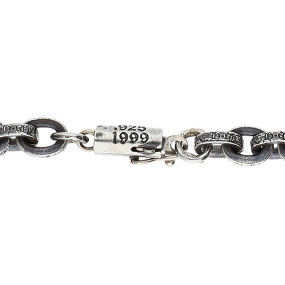 Chrome Hearts Paper Chain 925 Silver Necklace Size 18 Inch