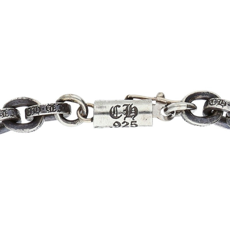 Chrome Hearts Paper Chain 925 Silver Necklace Size 18 Inch