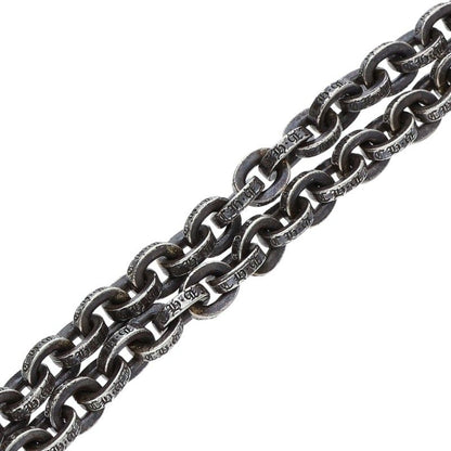 Chrome Hearts Paper Chain 925 Silver Necklace Size 18 Inch