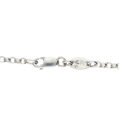 Chrome Hearts Roll Chain Silver Necklace Size 24 Inch